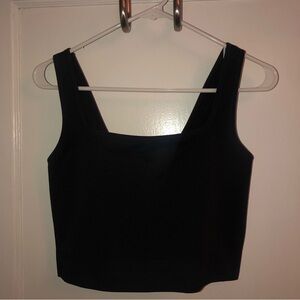 Black crop top from “all in motion” size large